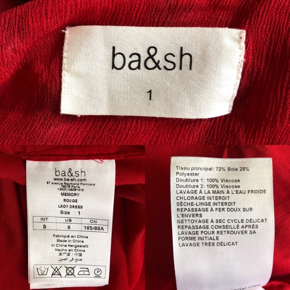 ba&sh | Silk Memory Rogue Midi Floral Lady Dress - Picture 8 of 8